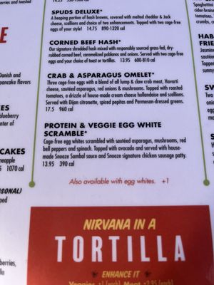 Menu photo 2 Snooze, an A.M. Eatery Nashville, TN Menu photo 2 Snooze, an A.M. Eatery Nashville, TN