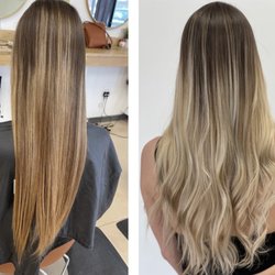 Urban Mode Salon - Before and after! Blonde balayage