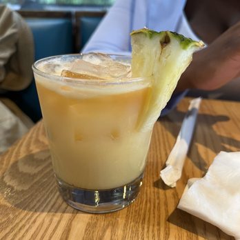 Rumba - Passion fruit pina colada ($14). Soo good and strong - Caribbean Near Me - Hampton Bays, New York Rumba - Passion fruit pina colada ($14). Soo good and strong - Caribbean Near Me - Hampton Bays, New York