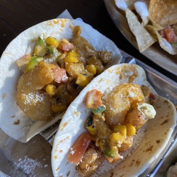 Gato Taco & Tequila - Crispy Shrimp w/cojito cheese & avocado cream sauce - Mexican Near Me - Irwin, Pennsylvania