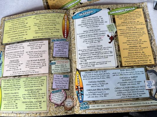 Menu photo 2 Fannies On the Beach Tybee Island, GA Menu photo 2 Fannies On the Beach Tybee Island, GA