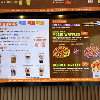 Bambu - Menu - Coffee & Tea Near Me - San Jose, California Bambu - Menu - Coffee & Tea Near Me - San Jose, California