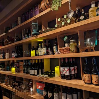 Corbu's Pizza - a shelf full of wine bottles - Pizza Near Me - Atlanta, Georgia Corbu's Pizza - a shelf full of wine bottles - Pizza Near Me - Atlanta, Georgia