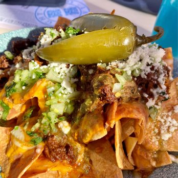 Lamplight Lounge - Barbacoa Nachos! - New American Near Me - Anaheim, California