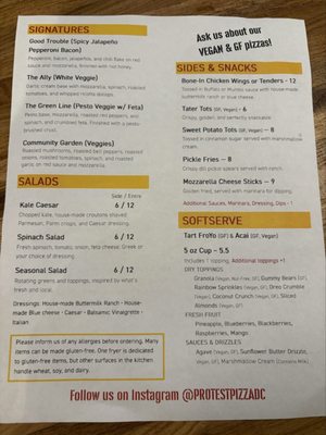 Protest Pizza + Bar by null