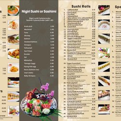 Sakura House Asian Cuisine - Menu