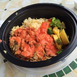 Shalimar Curry House - Chicken bowl w veggies