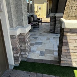 SS&J Landscaping - Front porch
