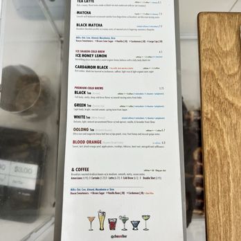 Cha & - menu - Tea Rooms Near Me - New York, New York