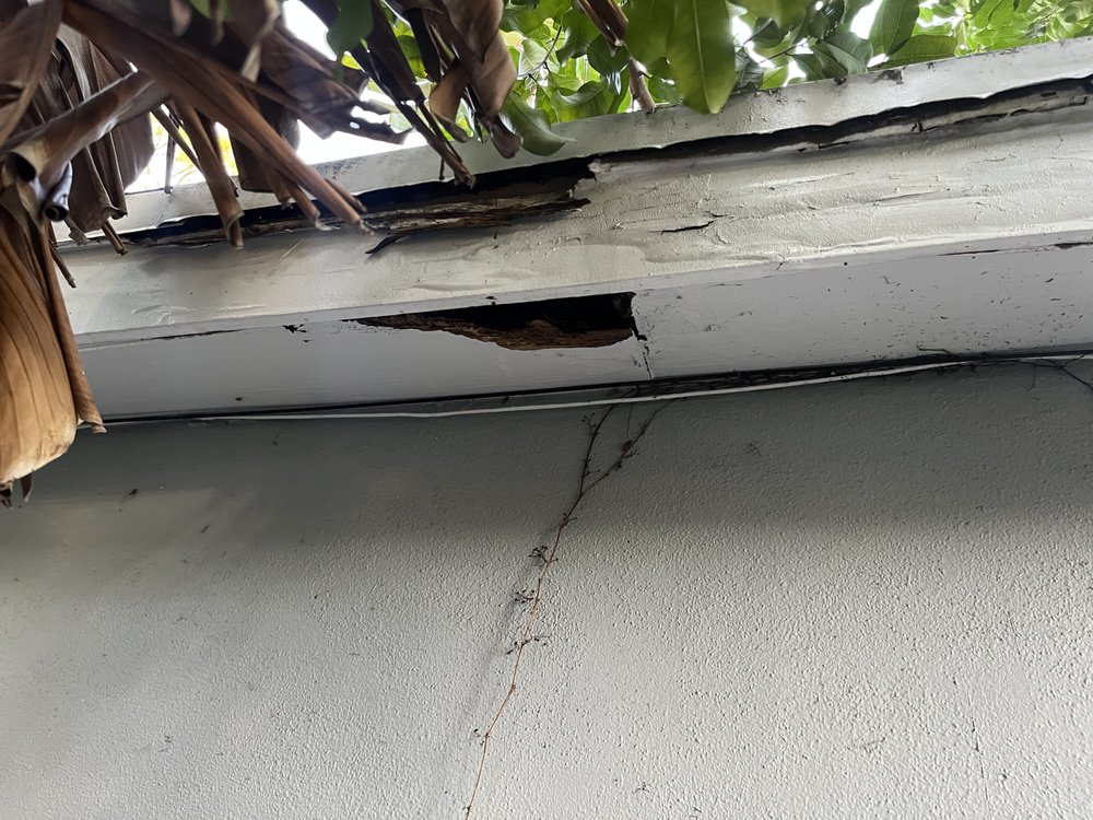 Slide of Dry in roof repair