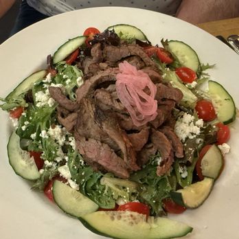Talking Cedar Restaurant - Smoked Steak Salad - Distilleries Near Me - Rochester, Washington