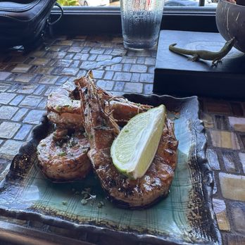 The Crouching Lion - Grilled Shrimp - Beer Bar Near Me - Kaaawa, Hawaii