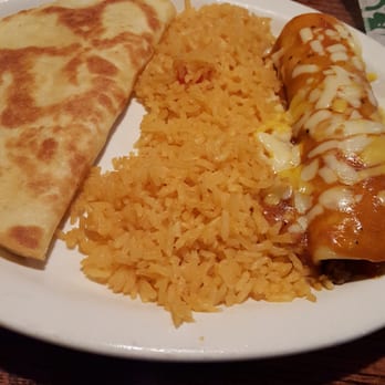 Compadres Mexican Grill - This is one of combinations. Enchilada and cheese quesedia and of course rice - Mexican Near Me - Northfield, Ohio Compadres Mexican Grill - This is one of combinations. Enchilada and cheese quesedia and of course rice - Mexican Near Me - Northfield, Ohio