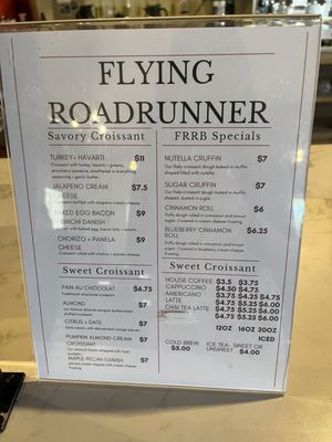 Menu photo 7 Flying Roadrunner Bakery Albuquerque, NM