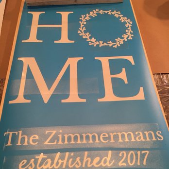 Board & Brush - Before- they have the stencil cut out before you get there which makes the process so much easier! - Paint & Sip Near Me - Brownsburg, Indiana