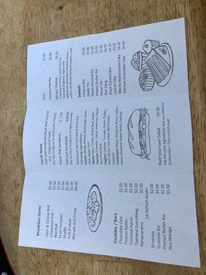 Menu photo 4 Gold Camp Bakery Victor, CO