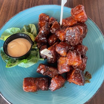 Toasted - Pork Belly Bites - Breakfast & Brunch Near Me - Bakersfield, California Toasted - Pork Belly Bites - Breakfast & Brunch Near Me - Bakersfield, California