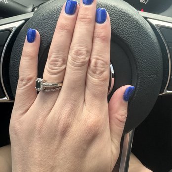 Encore Nails and Day Spa - Deep blue #76 by Lily - Nail Salons Near Me - Davenport, Florida