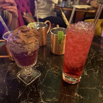 The Berry & Rye - Ruby Royale (left) & Jamaica Fresca (right) - Cocktail Bars Near Me - Omaha, Nebraska The Berry & Rye - Ruby Royale (left) & Jamaica Fresca (right) - Cocktail Bars Near Me - Omaha, Nebraska
