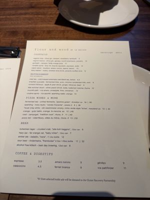 Menu photo 5 Flour and Wood Baltimore, MD