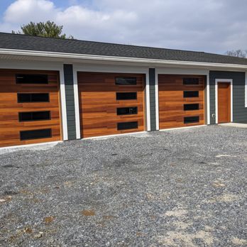 Shank Door - Pete Ilus CHI wood accents - Garage Door Services Near Me - Myerstown, Pennsylvania