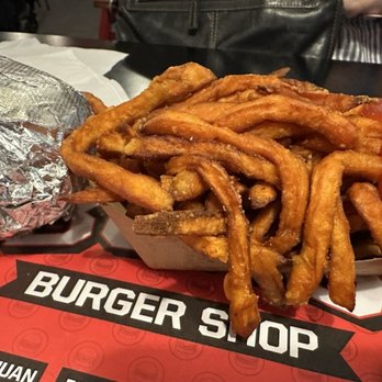 BUNS Burger Shop - Sweet potato fries - very soggy, had to throw them away - Burgers Near Me - San Juan, Puerto Rico BUNS Burger Shop - Sweet potato fries - very soggy, had to throw them away - Burgers Near Me - San Juan, Puerto Rico