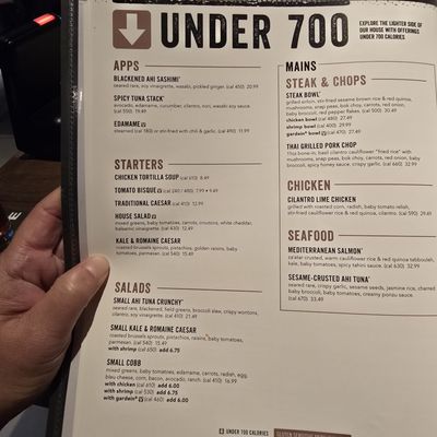 Menu photo 2 Yard House Honolulu, HI