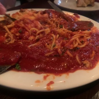 Campisi's Restaurant - Swimming in too much sauce - Italian Near Me - Dallas, Texas