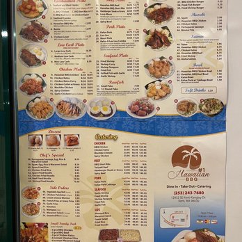 A1 Hawaiian BBQ - Menu as of 11/30/21 - Hawaiian Near Me - Kent, Washington