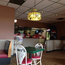 the interior of a restaurant