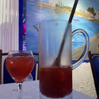 Hellas Restaurant - Strawberry sangria pitcher - Bakeries Near Me - Tarpon Springs, Florida Hellas Restaurant - Strawberry sangria pitcher - Bakeries Near Me - Tarpon Springs, Florida