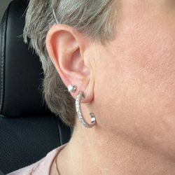 Jewelry By Design - Earrings made from grandmother's ring