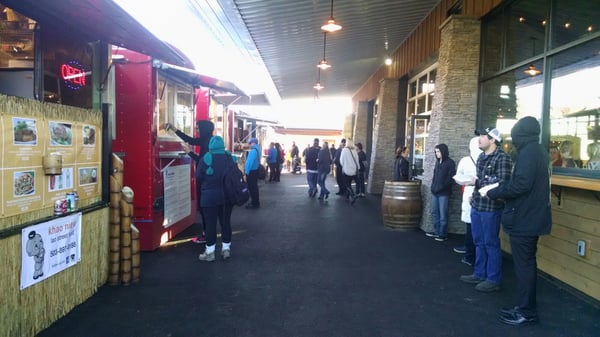 Happy Valley Station food carts by null