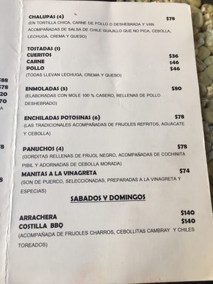 Menu photo 6 El Pozole San Luis Potosí, SLP Menu photo 6 El Pozole San Luis Potosí, SLP