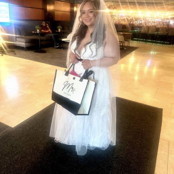 Abigail's Boutique & Alterations - Solo picture with my wedding dress altered - Formal Wear Near Me - Uniondale, New York