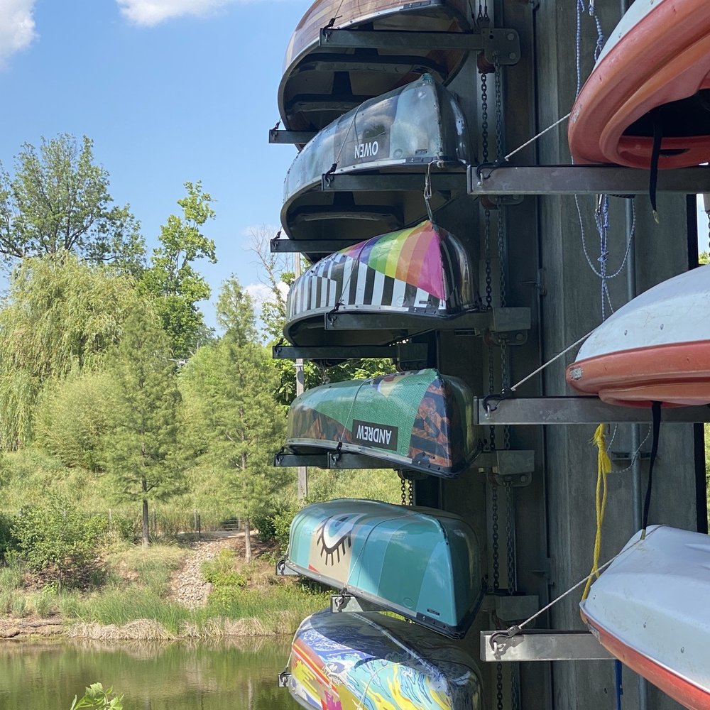 Gathering Place - Boat rack - Parks Near Me - Tulsa, Oklahoma Gathering Place - Boat rack - Parks Near Me - Tulsa, Oklahoma