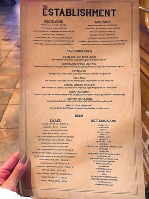 Menu photo 5 The Establishment Chelmsford, MA