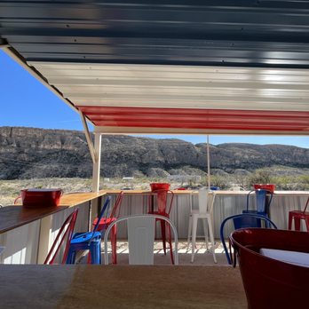 Long Draw Pizza - Back patio - Pizza Near Me - Terlingua, Texas Long Draw Pizza - Back patio - Pizza Near Me - Terlingua, Texas