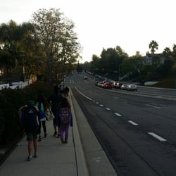 Lake Elementary School - Walk to school day