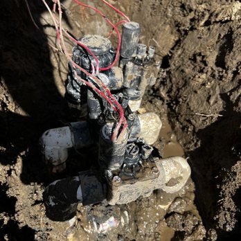 Sprinkler Repair Service - Leaking cracked valve - Irrigation Near Me Sprinkler Repair Service - Leaking cracked valve - Irrigation Near Me