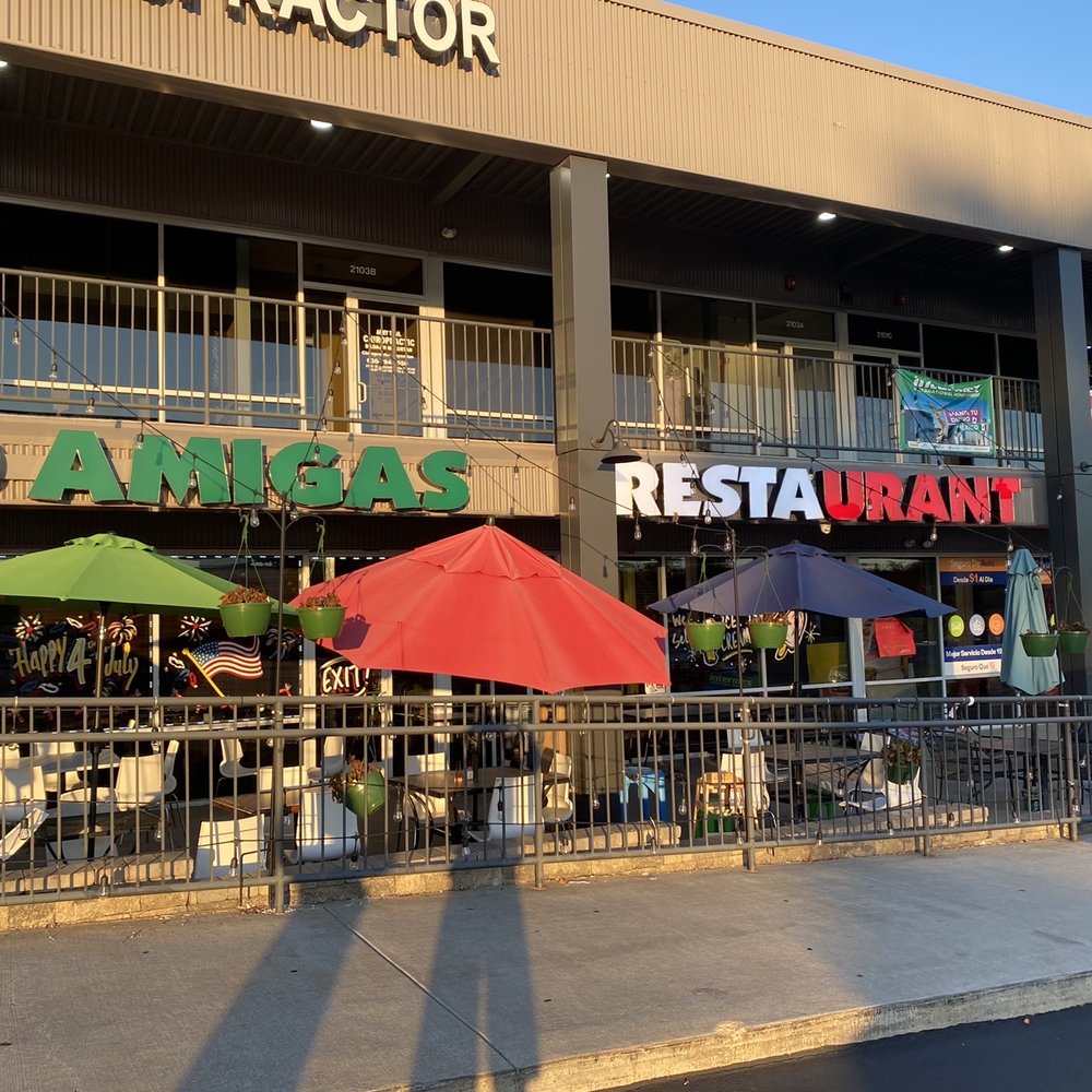 Amigas Restaurant - the outside of the restaurant - Mexican Near Me - Glendale Heights, Illinois Amigas Restaurant - the outside of the restaurant - Mexican Near Me - Glendale Heights, Illinois