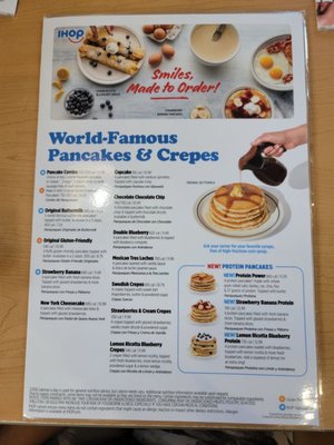 Menu photo 8 IHOP Las Vegas, NV Menu photo 8 IHOP Las Vegas, NV