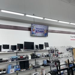 Red White & Blue Thrift Store - Inside