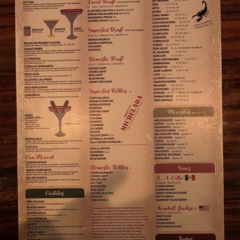 3 Margaritas Downtown - Menu - Cocktail Bars Near Me - Denver, Colorado