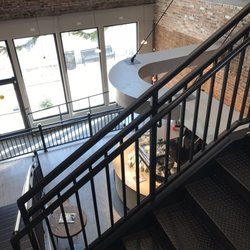 Bodacious Olive - Looking down over the coffee shop from the upper level.