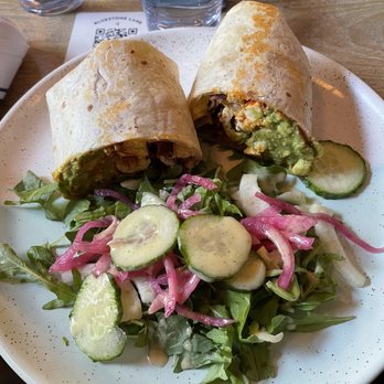Bluestone Lane - Spiced Chicken Wrap - Coffee & Tea Near Me - New York, New York