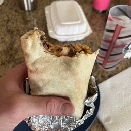 Spicy Carne Asada Burrito Spicy Carne Asada Burrito