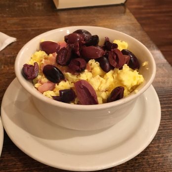 The Coffee Shop NE - Egg bowl with olives added - Cafes Near Me - Minneapolis, Minnesota