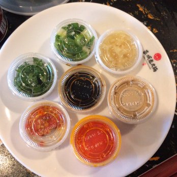 Chengdu Memory - Part of your experience at Chengdu Memory is the endless combination of your very own customized hot pot dipping sauce. - Hot Pot Near Me - Seattle, Washington