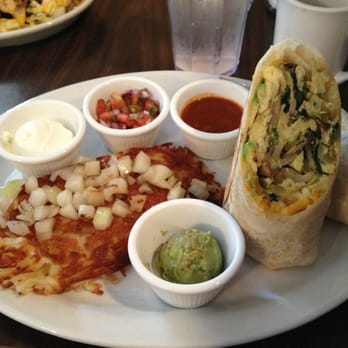 Page's Diner - Vegetarian burrito & hashbrowns w/ grilled onions - Diners Near Me - Santa Rosa, California Page's Diner - Vegetarian burrito & hashbrowns w/ grilled onions - Diners Near Me - Santa Rosa, California